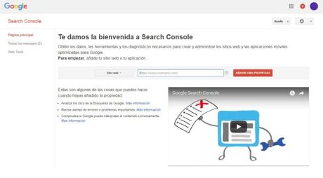 Como configurar Google Search Console - Primeros pasos - Maria en la red