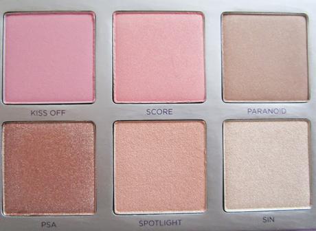 SIN Afterglow Palette Highlighter and Blush de Urban Decay