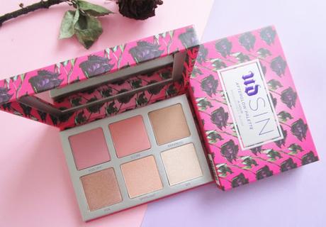 SIN Afterglow Palette Highlighter and Blush de Urban Decay