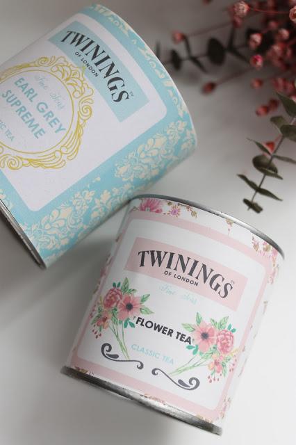 {Descargable} Latas recicladas con etiqueta de té Twinings