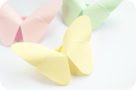 DIY: Mariposas de origami