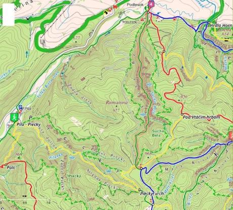 Slovensky raj, el paraíso eslovaco Ruta Suchá belá - PN Slovensky raj