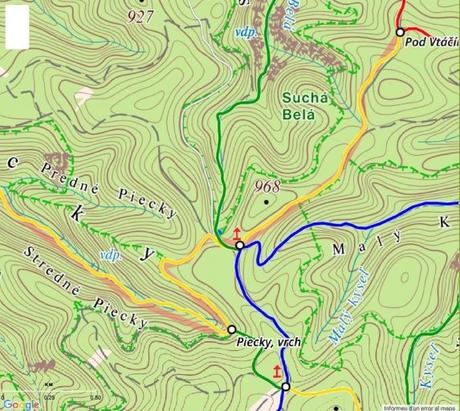 Slovensky raj, el paraíso eslovaco Tramo final ruta Piecky - PN Slovensky raj