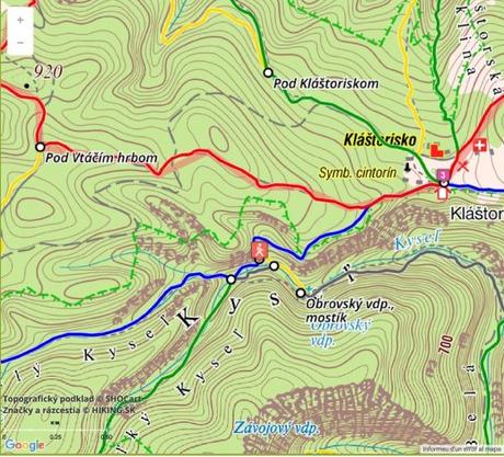 Slovensky raj, el paraíso eslovaco Tramo rojo hasta Klastorisko - PN Slovensky raj