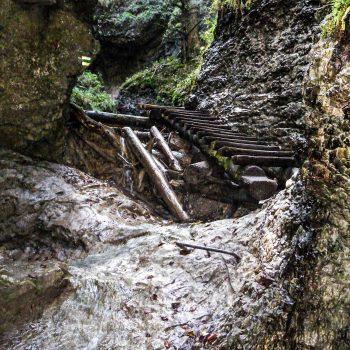 Slovensky raj, el paraíso eslovaco Suchá bela tramo estrecho – PN Slovensky raj