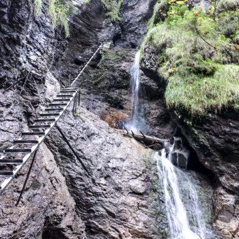 Slovensky raj, el paraíso eslovaco Suchá belá cascada