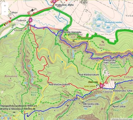 Slovensky raj, el paraíso eslovaco Ruta Prielom Hornádu - PN Slovesnky raj