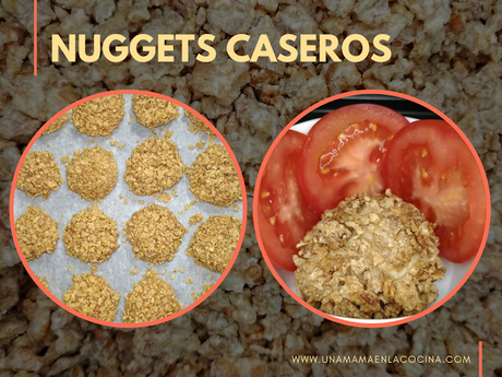 Receta de nuggets de pollo caseros al horno Receta de nuggets de pollo caseros al horno