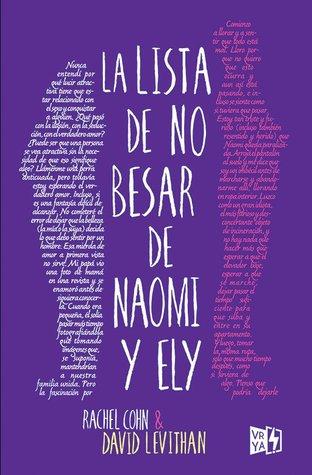 Reseña: La lista de no besar de Naomi y Ely |  Rachel Cohn, David Levithan