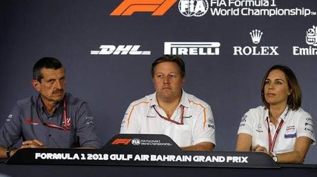 Conferencia de prensa del viernes en el GP de Baréin 2018 | Jefes de equipos