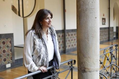 Gran Maestra de  la Gran Logia Femenina de España en Gijon