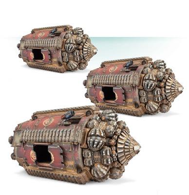 Tuneladora de asalto Termite de clase Terrax en pre-pedidos de Forge World