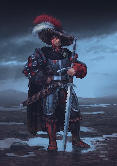 Zweihänder RPG: Ilustraciones y sombreros con premio.