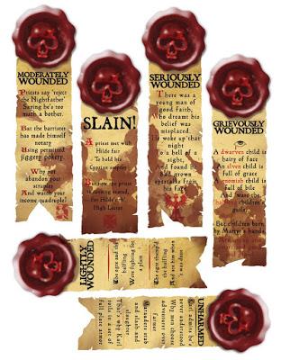 Zweihänder RPG: Ilustraciones y sombreros con premio.