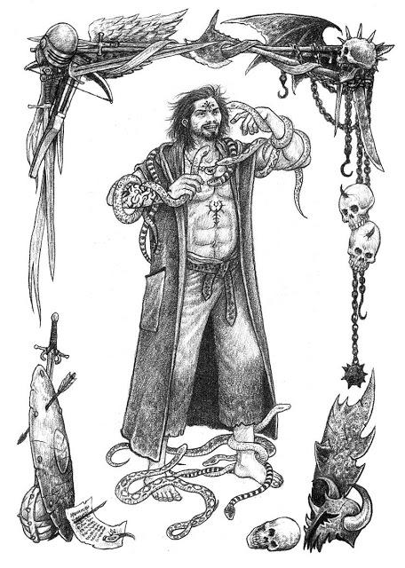 Zweihänder RPG: Ilustraciones y sombreros con premio.