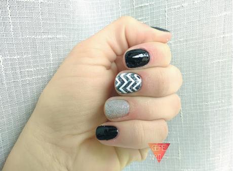 BLANCO Y NEGRO    |        #RETO31DIAS2018 NAIL ART