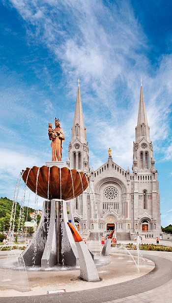Peregrinar por el norte de Quebec Santuario de Sainte-Anne de Beaupré @Francois-Marie Hérault