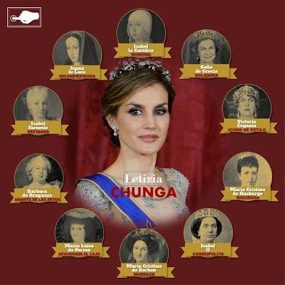 Las reinas españolas se pelean, en la Seu, tras una misa.