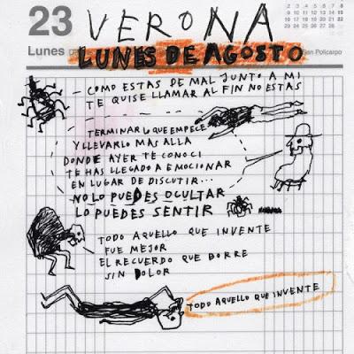 Verona: Publican el single Lunes de Agosto Verona: Publican el single Lunes de Agosto