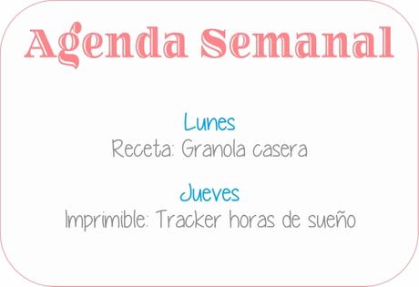 Agenda Semanal 9/04 - 15/04