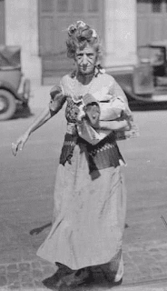 Personajes populares de la Rambla en el Laberint