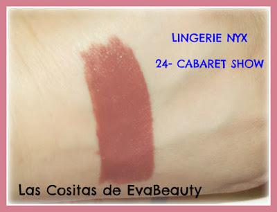 Mis labiales líquidos Lingerie de Nyx (Review y Swatches)