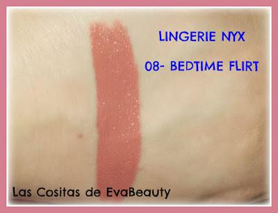 Mis labiales líquidos Lingerie de Nyx (Review y Swatches)