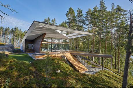 Casa Minimalista y  Futurista en Finlandia