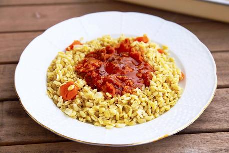 TRIGO CON BOLOÑESA TRIGO CON BOLOÑESA