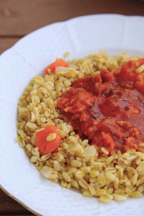 TRIGO CON BOLOÑESA TRIGO CON BOLOÑESA