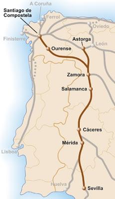 Itinerarios del Camino de Santiago
