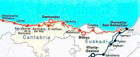 Itinerarios del Camino de Santiago
