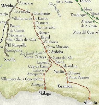 Itinerarios del Camino de Santiago