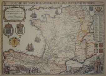 Itinerarios del Camino de Santiago