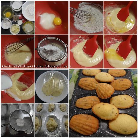 MADELEINES À LA LAVANDE / LAVENDER MADELEINES / MADELEINES DE LAVANDA / مادلين بالخزامى
