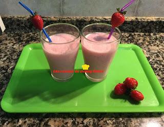 BATIDO DE FRESAS Y AVENA QUE AYUDA ADELGAZAR EN THERMOMIX Y TRADICIONAL BATIDO DE FRESAS Y AVENA QUE AYUDA ADELGAZAR EN THERMOMIX Y TRADICIONAL