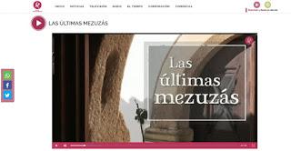 Colaboraciones de Extremadura, caminos de cultura: Las últimas mezuzás, de El lince con botas 3.0, para Canal Extremadura