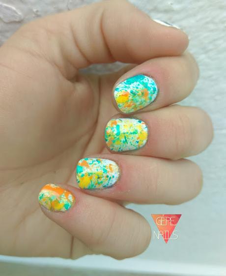 MULTICOLOR        |       #RETO31DIAS2018 NAIL ART