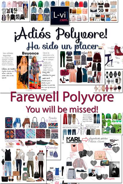 Farewell Polyvore / Adiós a los sets de Moda