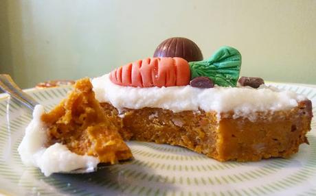 Carrot cake ligero [Cuidando la salud]