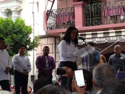 REFRENDA KARLA ALMAZÁN BURGOS COMPROMISO DE TRABAJO CON LOS TEXCOCANOS.