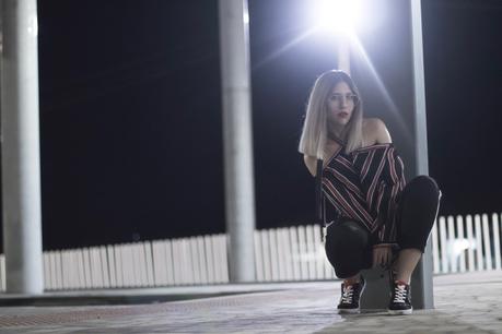 BLACK STRIPED NIGHT