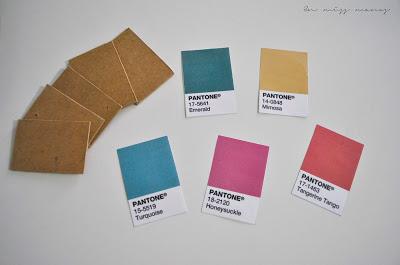 Renovar frigorífico efecto mármol +  Imanes colores Pantone