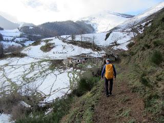 El Pino-Corramartón-Los Col.laos-Rocabiel.lo-La Gorbizosa-Brañavieya