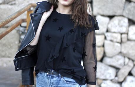 Estrellas en mi blusa