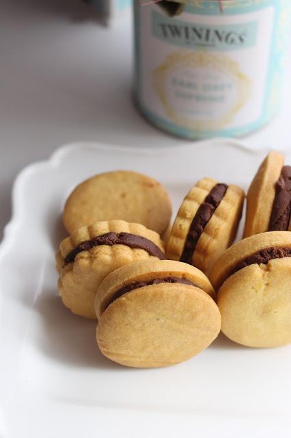 {Recetas}Galletas de mantequilla con fruta de la pasión y relleno de té Chai