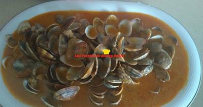 ALMEJAS EN SALSA DE MI PRIMA MACARENA