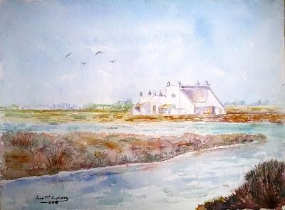 Casa salinera de la Bahía de Cádiz