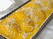 Tarta peras azafrán