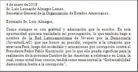 Nuestra gente en la Cumbre de Lima y las falsas acusaciones